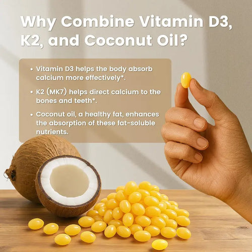 Cenava Vitamin D3+K2 Softgels