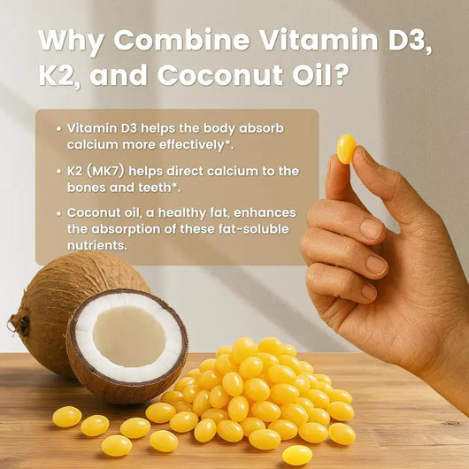 Cenava Vitamin D3+K2 Softgels