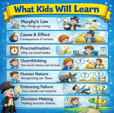 Murphy’s Law Life Principles For Children - Build Your Child's Ultimate Brain