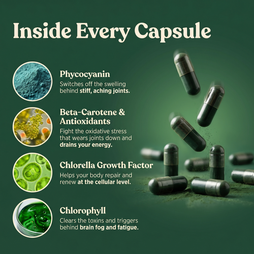 Fortesi Spirulina & Chlorella Capsules