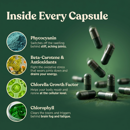Fortesi Spirulina & Chlorella Capsules
