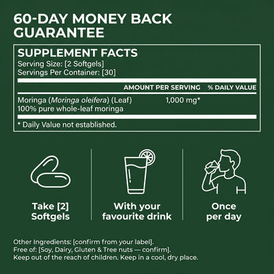 Fortesi Oil of Moringa Softgels
