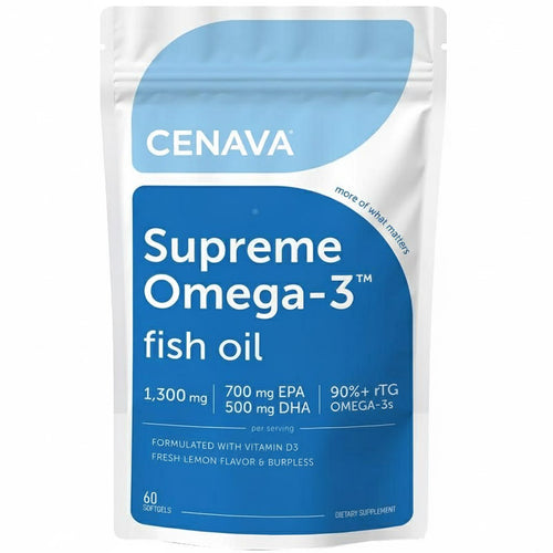 Supreme Omega-3 Fish Oil w/Ultra High EPA & DHA Softgels